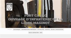 Desktop Screenshot of fortcasso-maginot.com